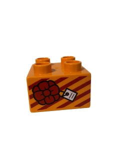 Lego® Duplo® kostka s potiskem balíčku